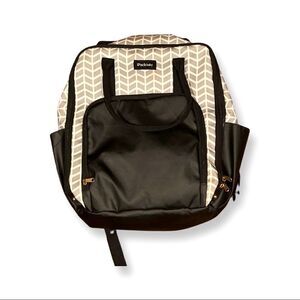 iPackbaby Backpack Diaper Bag Tote Convertible Chevron Print Baby Travel‎